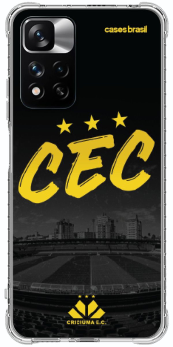 Capinha para Celular Criciúma Estampa Oficial 10