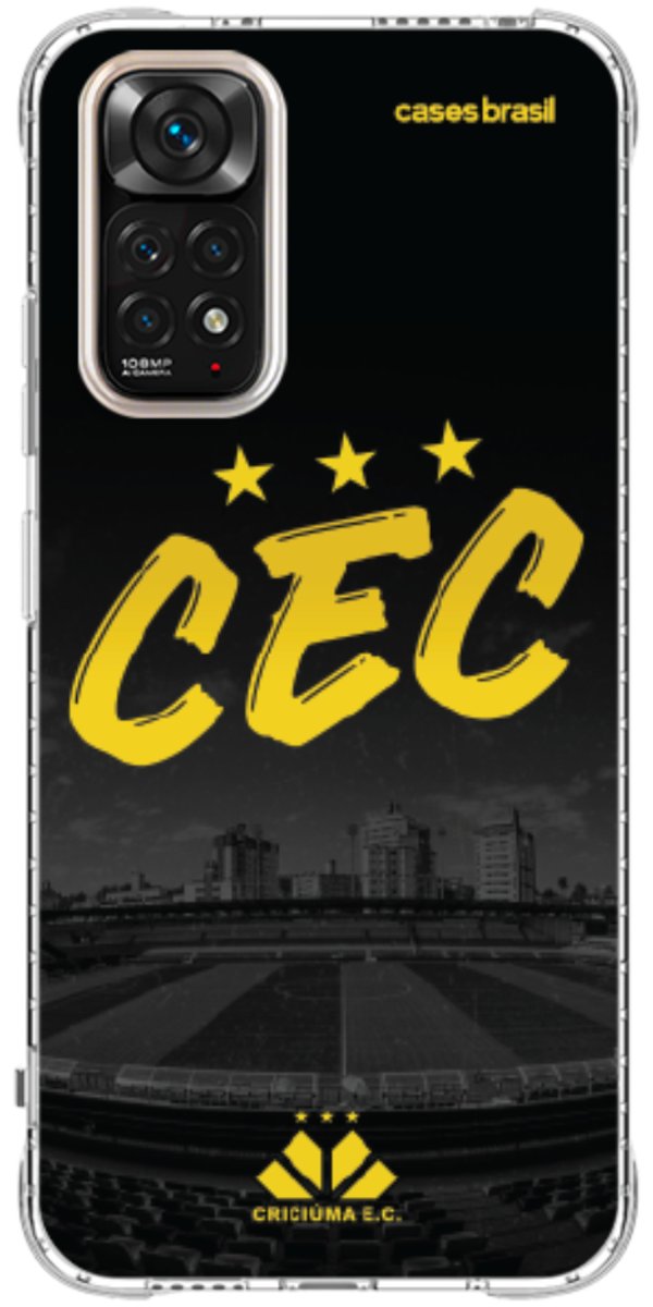 Capinha para Celular Criciúma Estampa Oficial 10