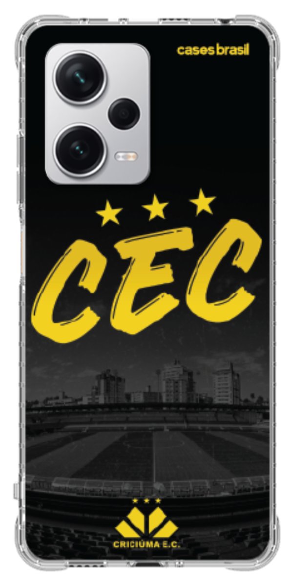 Capinha para Celular Criciúma Estampa Oficial 10