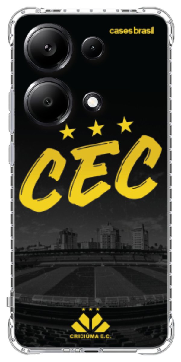 Capinha para Celular Criciúma Estampa Oficial 10