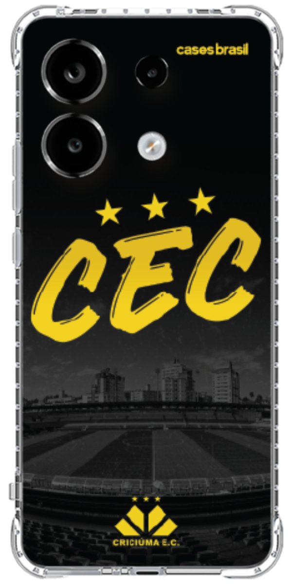 Capinha para Celular Criciúma Estampa Oficial 10