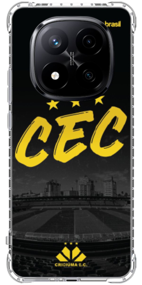 Capinha para Celular Criciúma Estampa Oficial 10
