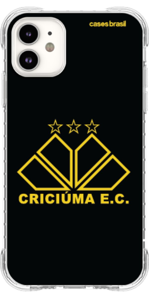 Capinha para celular Criciúma Estampa Oficial 12