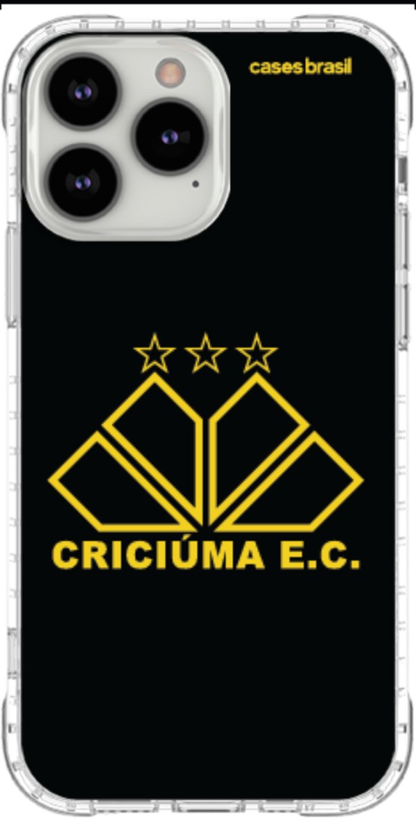 Capinha para celular Criciúma Estampa Oficial 12