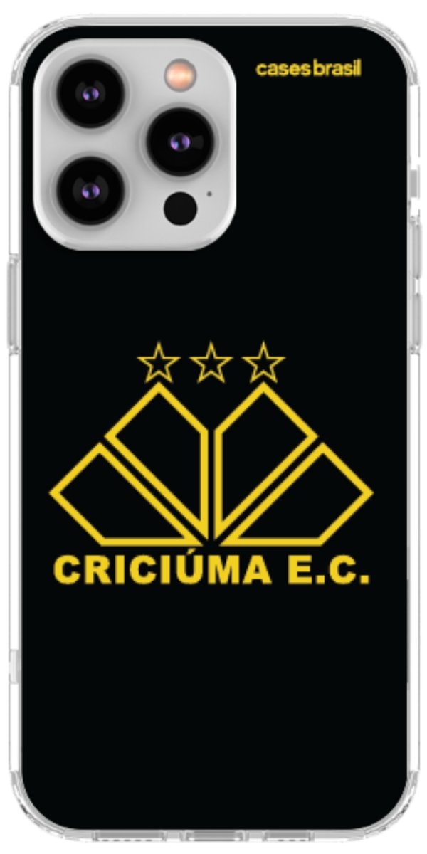 Capinha para celular Criciúma Estampa Oficial 12