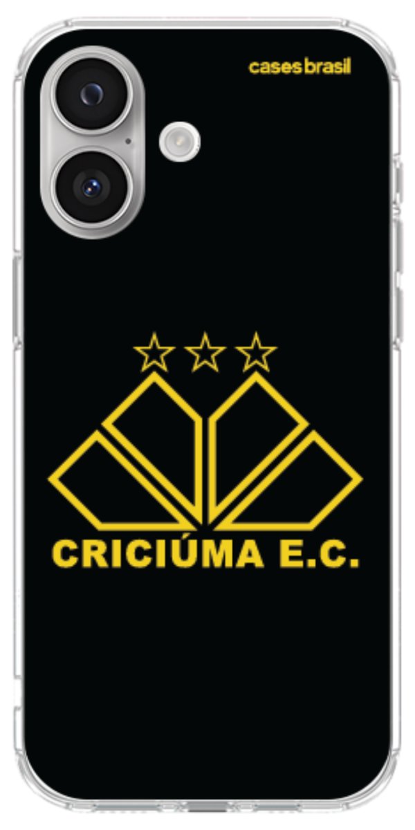 Capinha para celular Criciúma Estampa Oficial 12