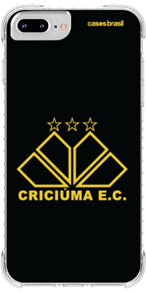 Capinha para celular Criciúma Estampa Oficial 12