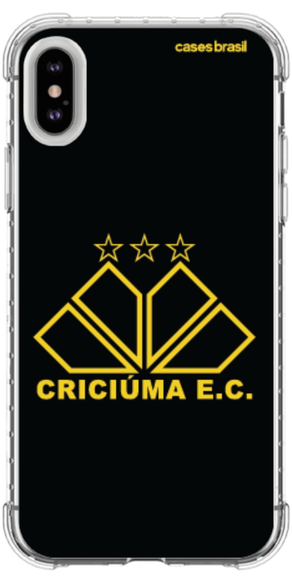 Capinha para celular Criciúma Estampa Oficial 12