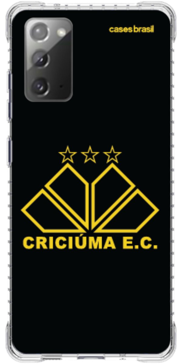 Capinha para celular Criciúma Estampa Oficial 12