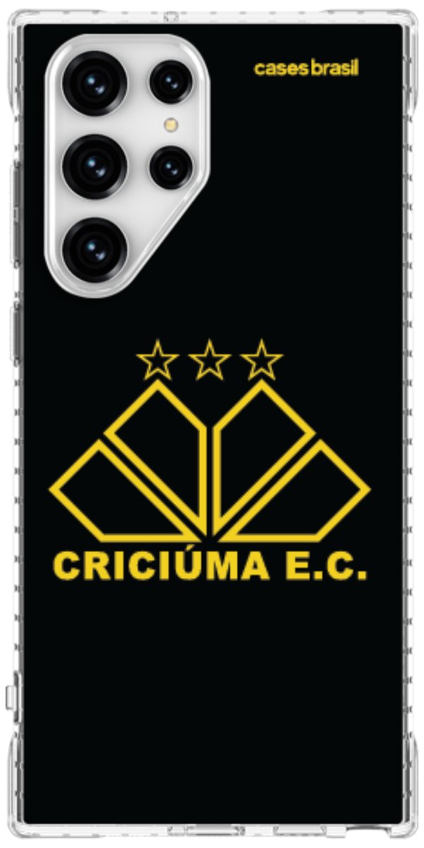 Capinha para celular Criciúma Estampa Oficial 12