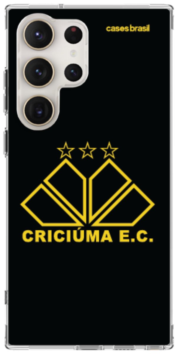 Capinha para celular Criciúma Estampa Oficial 12