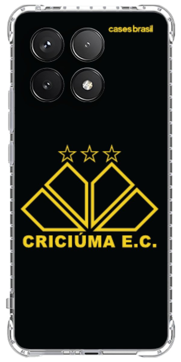 Capinha para celular Criciúma Estampa Oficial 12