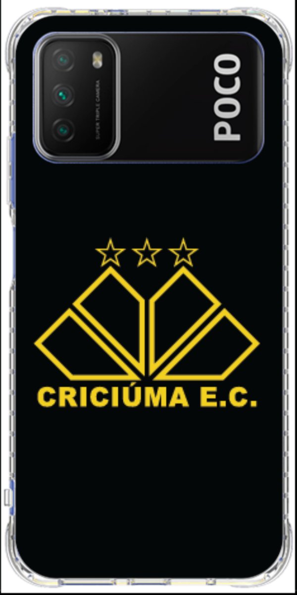 Capinha para celular Criciúma Estampa Oficial 12