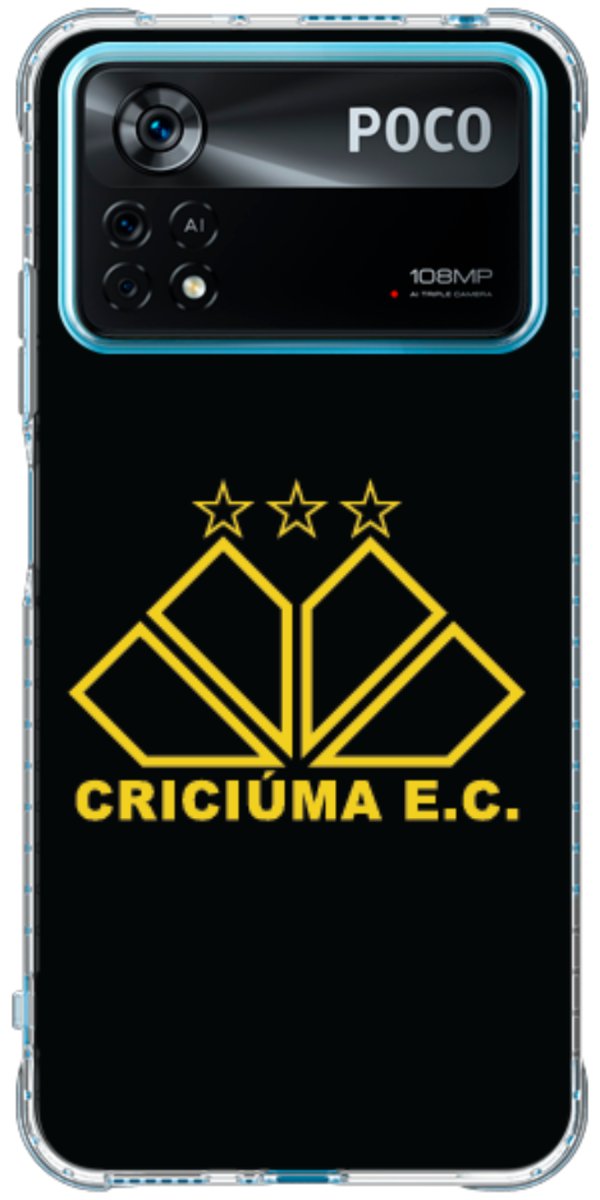 Capinha para celular Criciúma Estampa Oficial 12