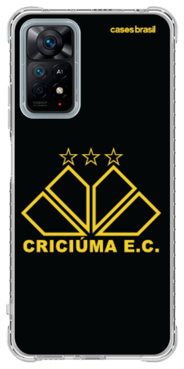 Capinha para celular Criciúma Estampa Oficial 12