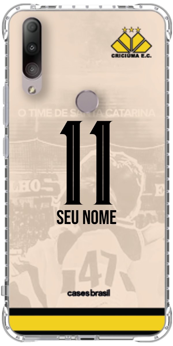 Capinha para celular Criciúma Estampa Oficial 13