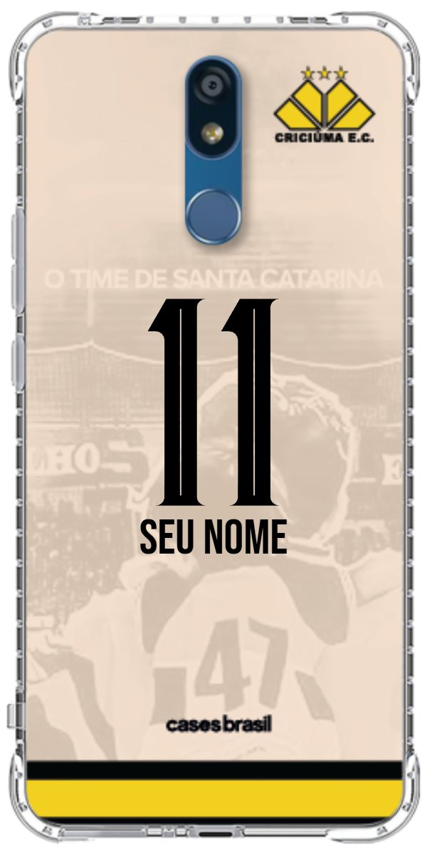 Capinha para celular Criciúma Estampa Oficial 13