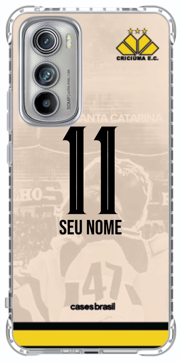 Capinha para celular Criciúma Estampa Oficial 13