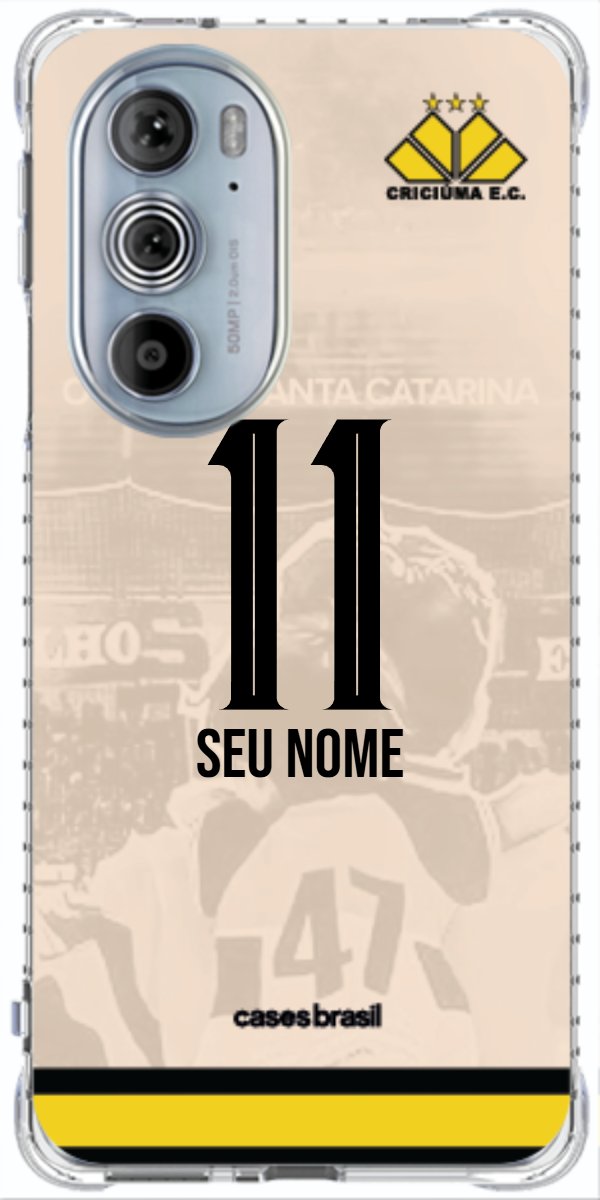 Capinha para celular Criciúma Estampa Oficial 13