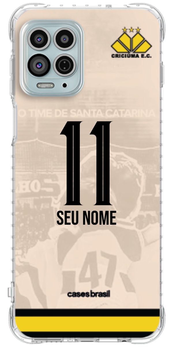 Capinha para celular Criciúma Estampa Oficial 13