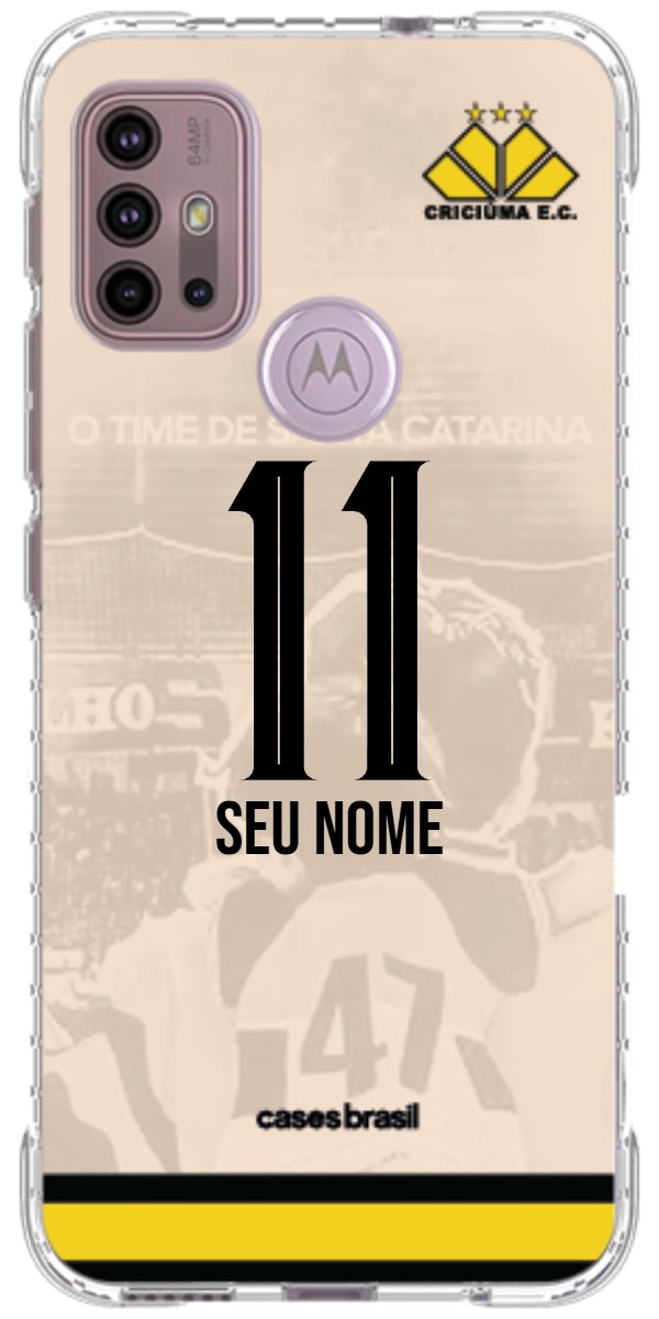Capinha para celular Criciúma Estampa Oficial 13