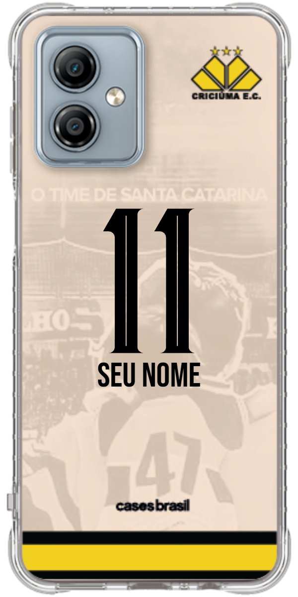 Capinha para celular Criciúma Estampa Oficial 13