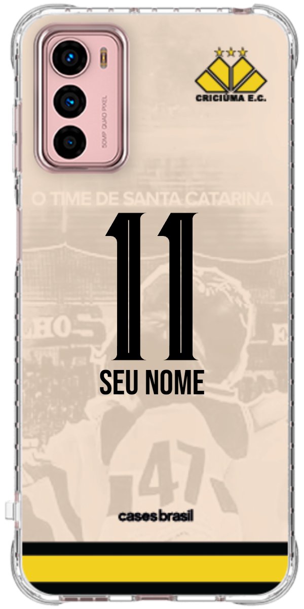 Capinha para celular Criciúma Estampa Oficial 13