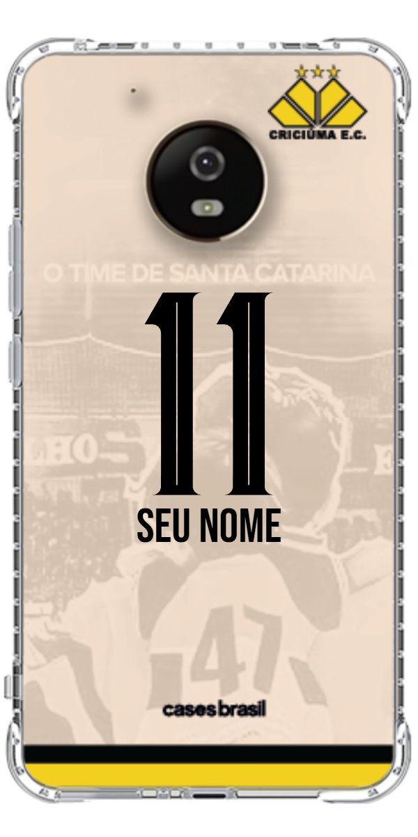 Capinha para celular Criciúma Estampa Oficial 13