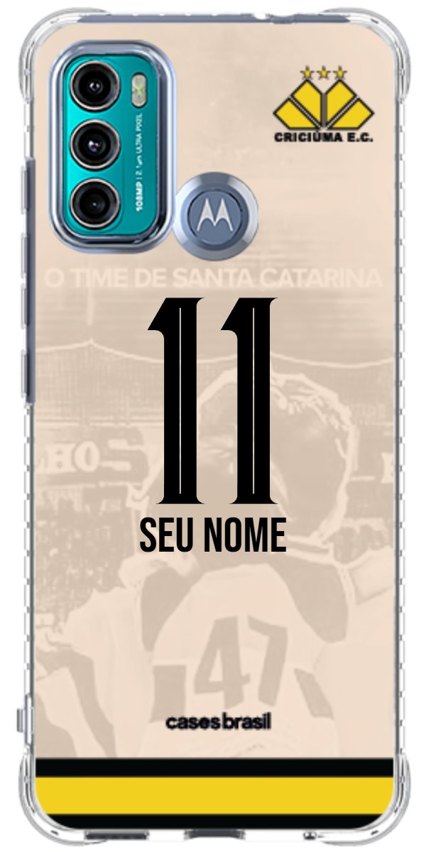Capinha para celular Criciúma Estampa Oficial 13