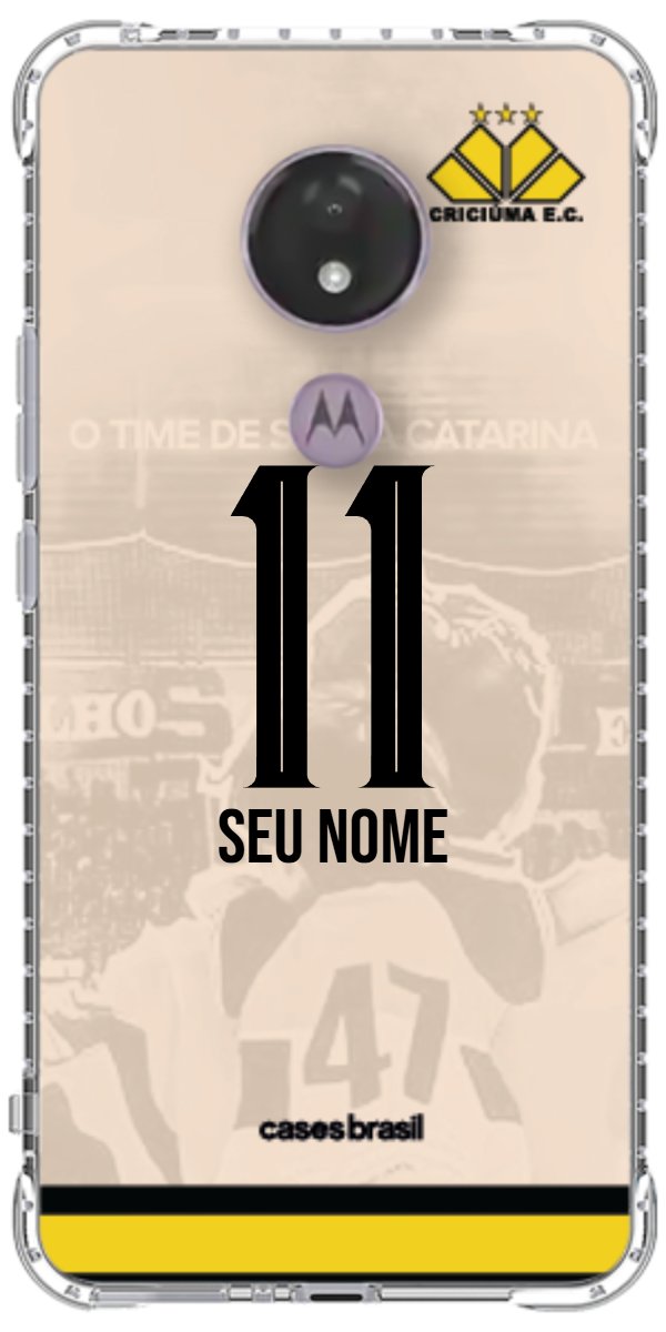 Capinha para celular Criciúma Estampa Oficial 13