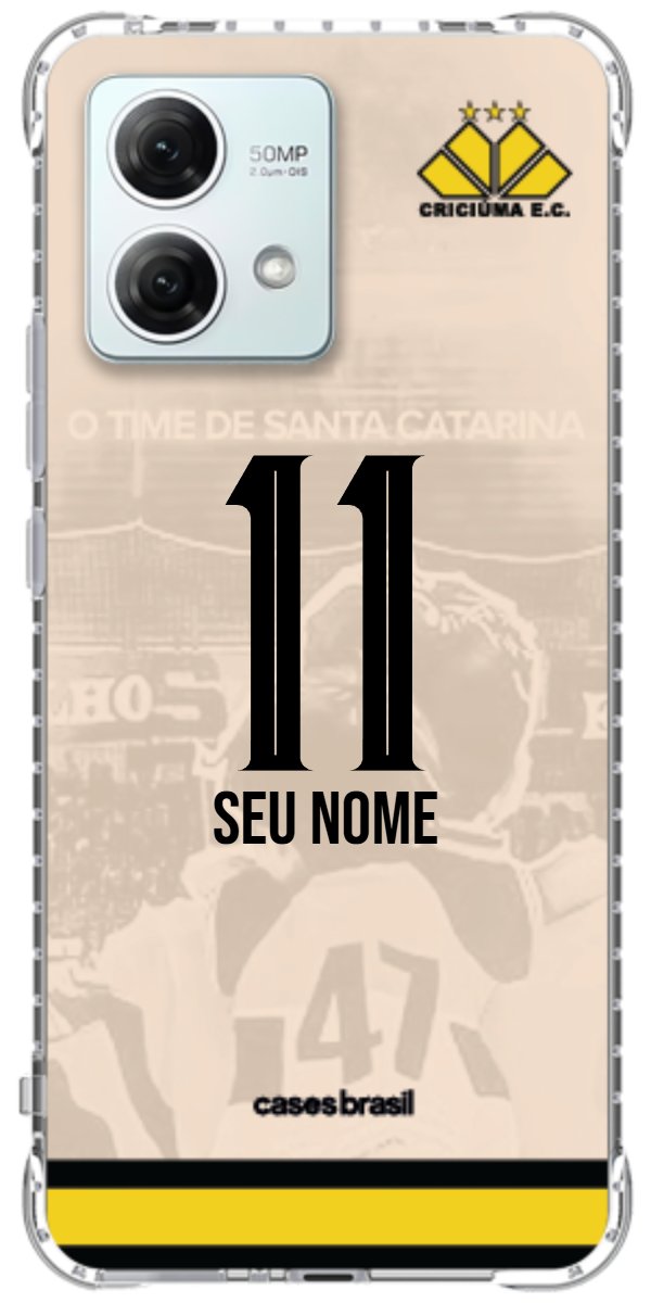 Capinha para celular Criciúma Estampa Oficial 13