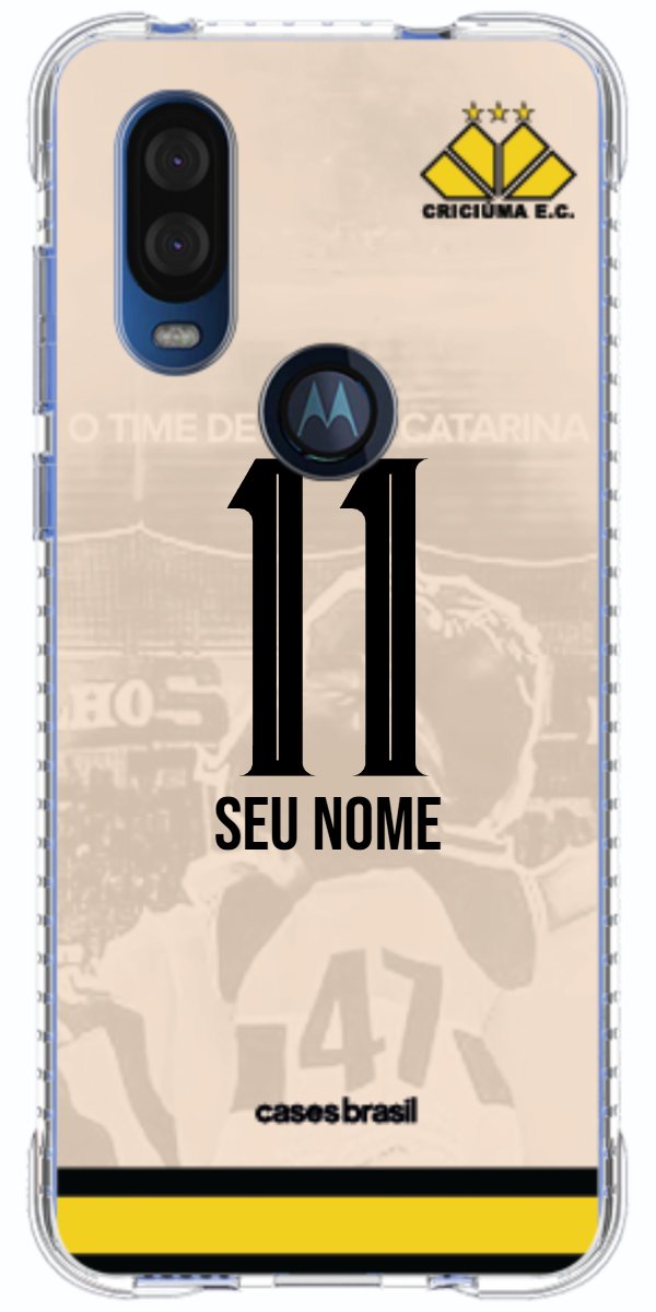 Capinha para celular Criciúma Estampa Oficial 13