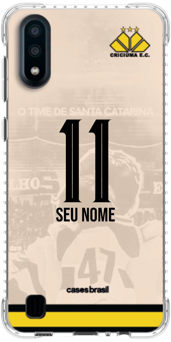 Capinha para celular Criciúma Estampa Oficial 13