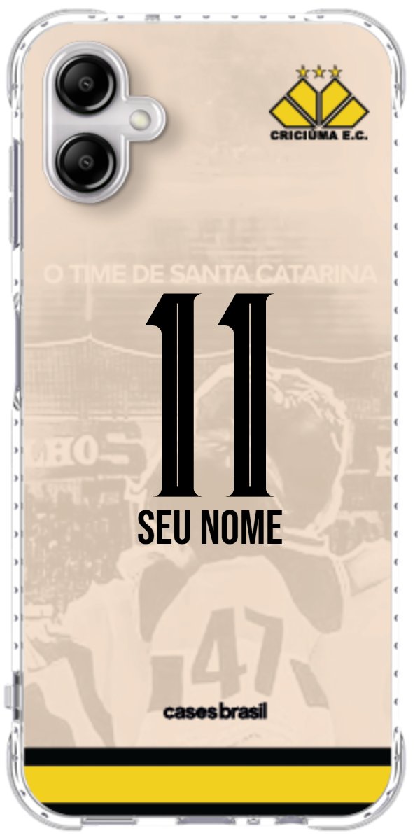 Capinha para celular Criciúma Estampa Oficial 13