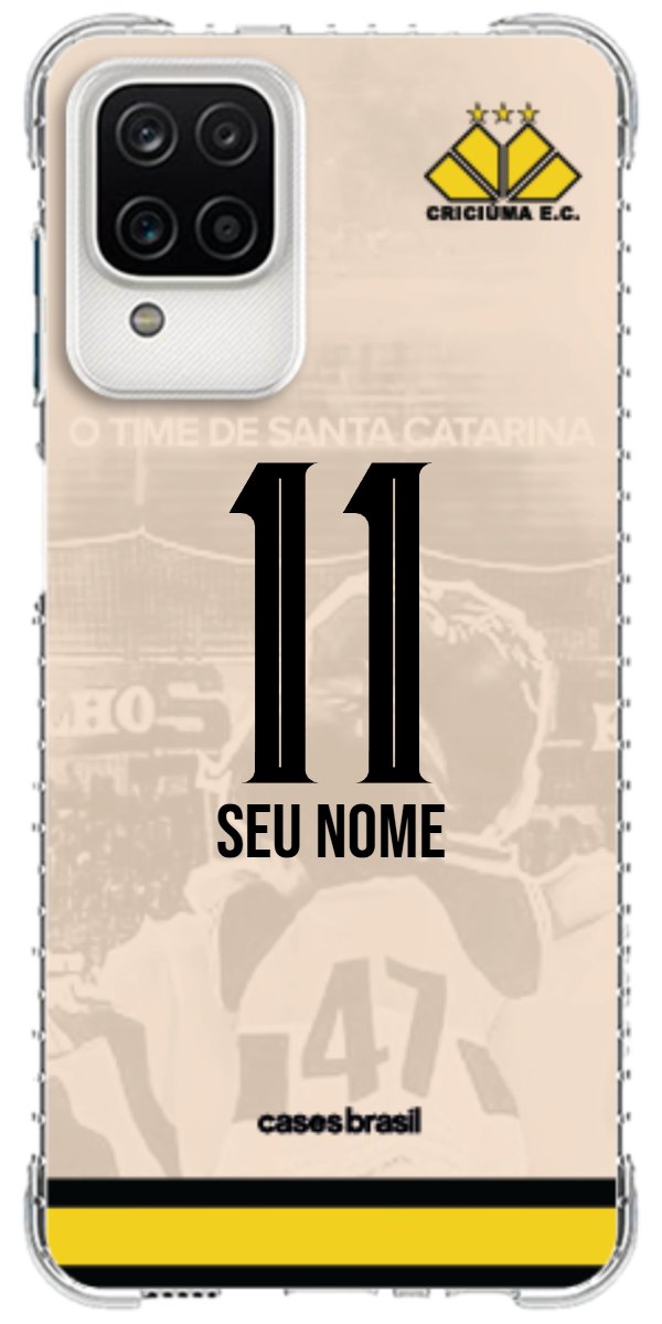 Capinha para celular Criciúma Estampa Oficial 13
