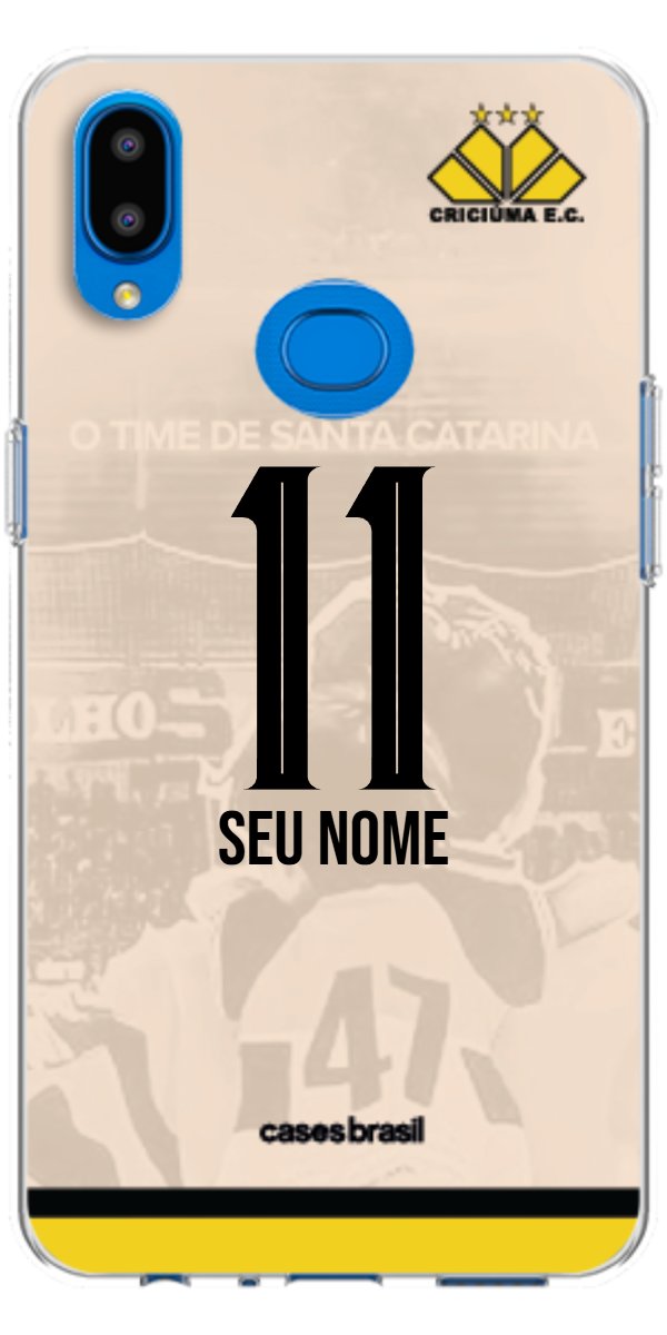 Capinha para celular Criciúma Estampa Oficial 13