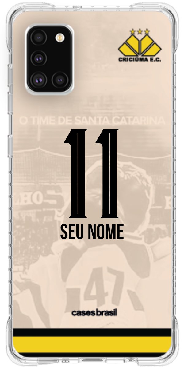 Capinha para celular Criciúma Estampa Oficial 13