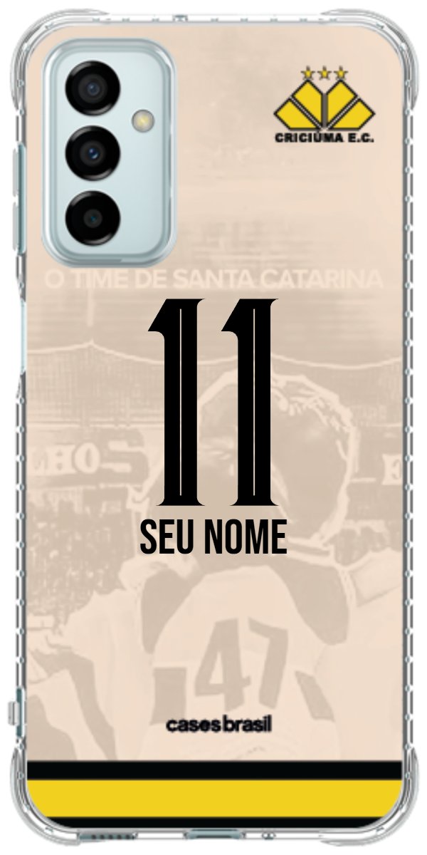 Capinha para celular Criciúma Estampa Oficial 13