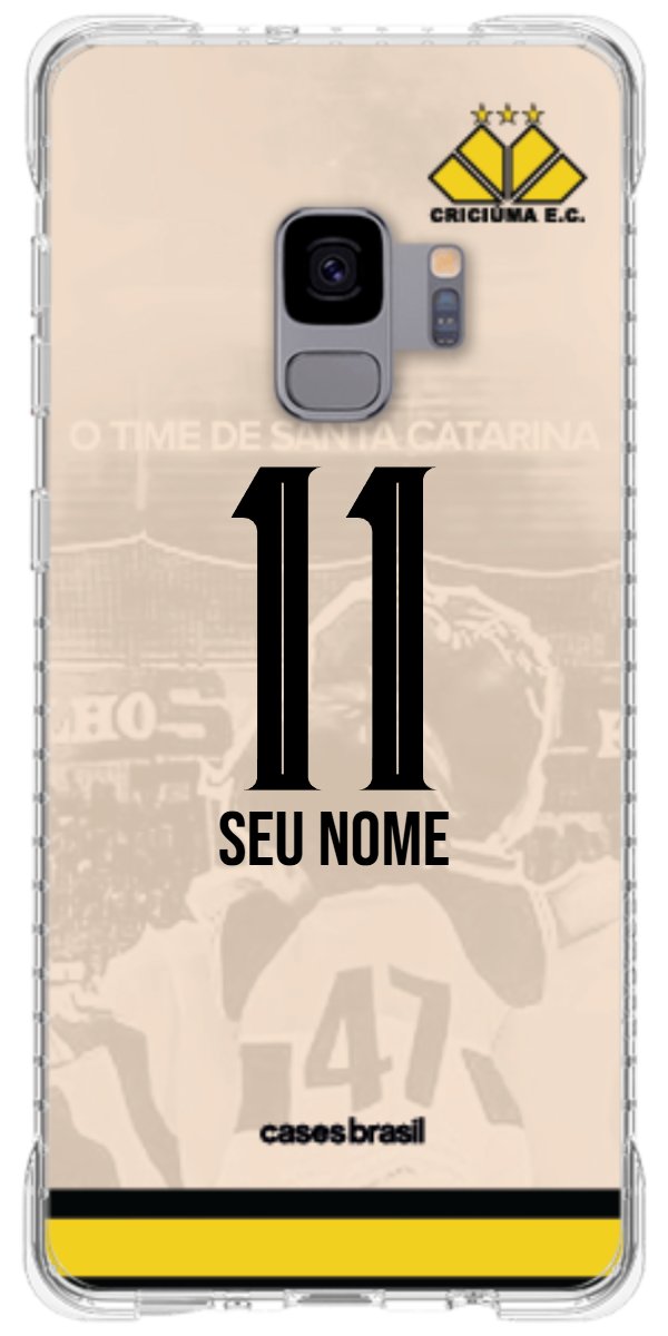 Capinha para celular Criciúma Estampa Oficial 13