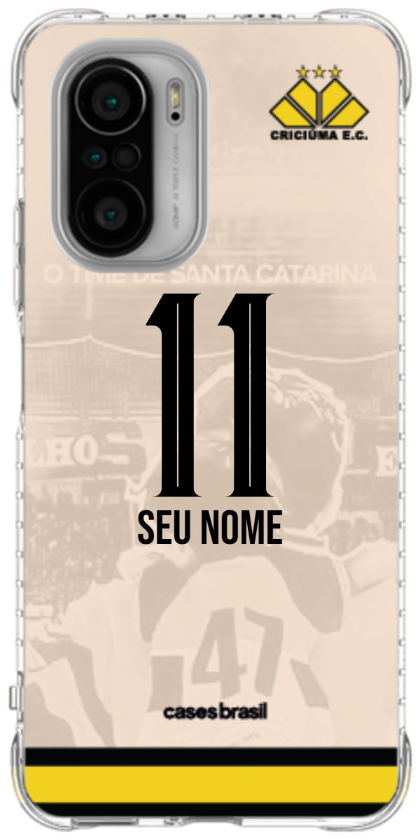 Capinha para celular Criciúma Estampa Oficial 13