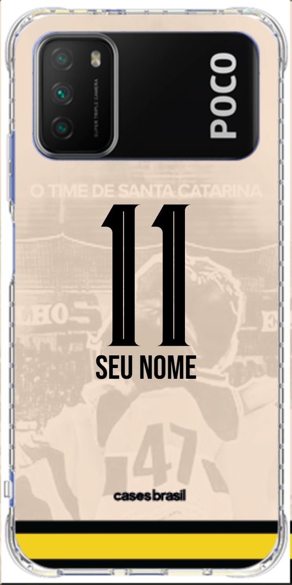 Capinha para celular Criciúma Estampa Oficial 13