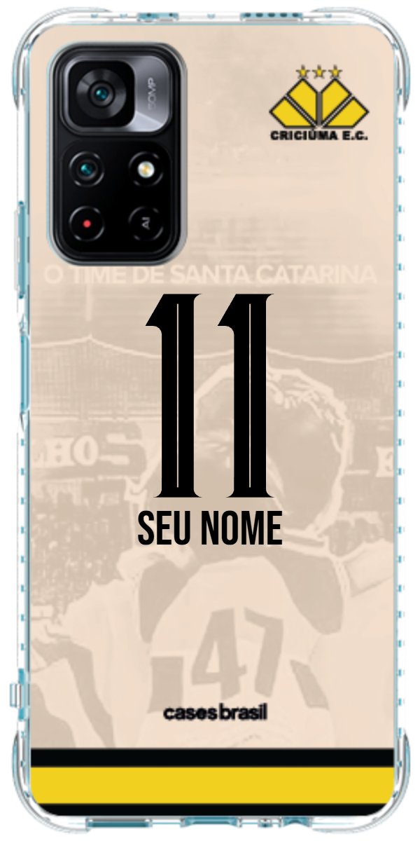 Capinha para celular Criciúma Estampa Oficial 13