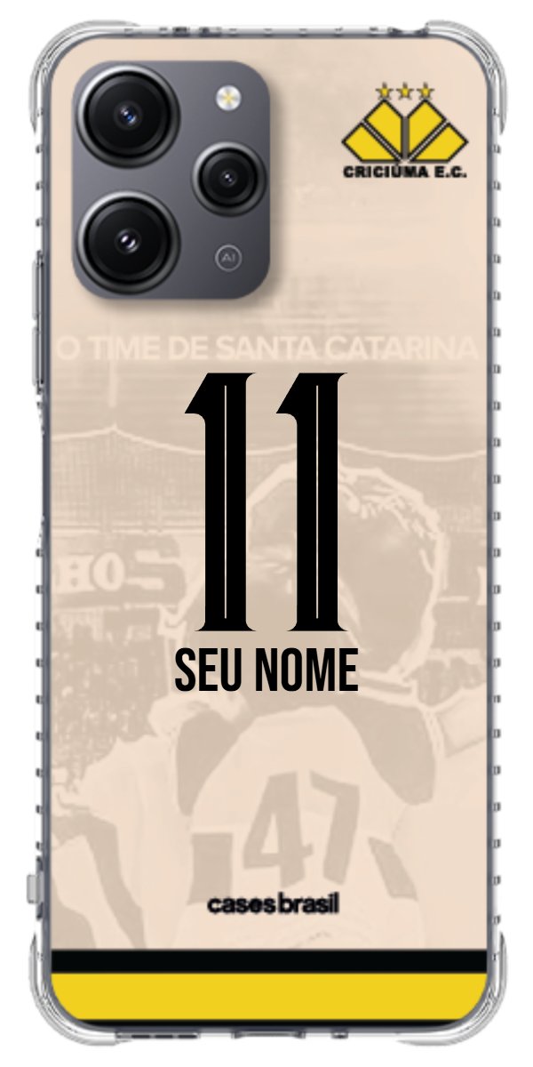 Capinha para celular Criciúma Estampa Oficial 13