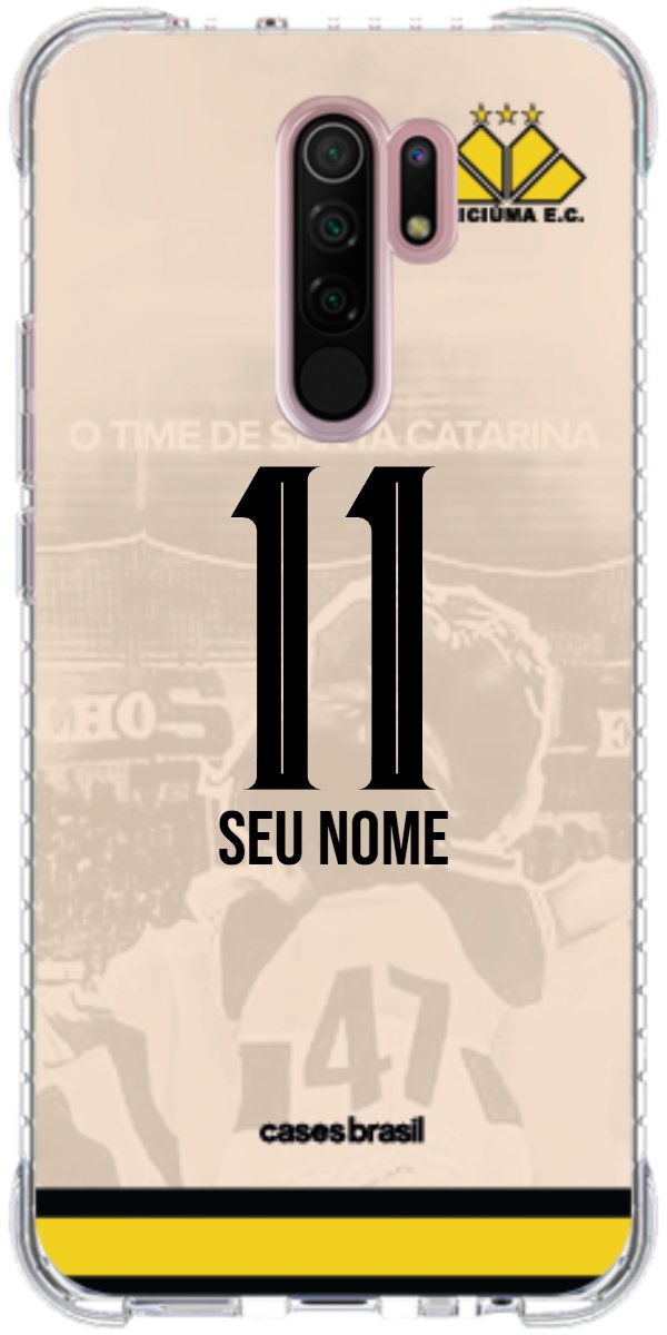 Capinha para celular Criciúma Estampa Oficial 13