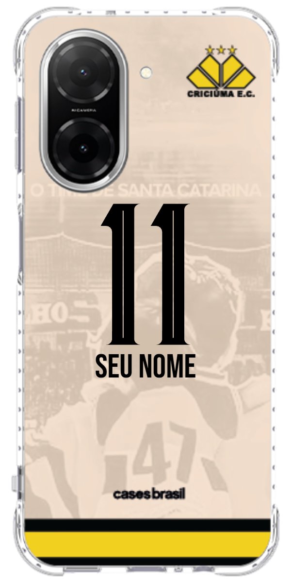 Capinha para celular Criciúma Estampa Oficial 13