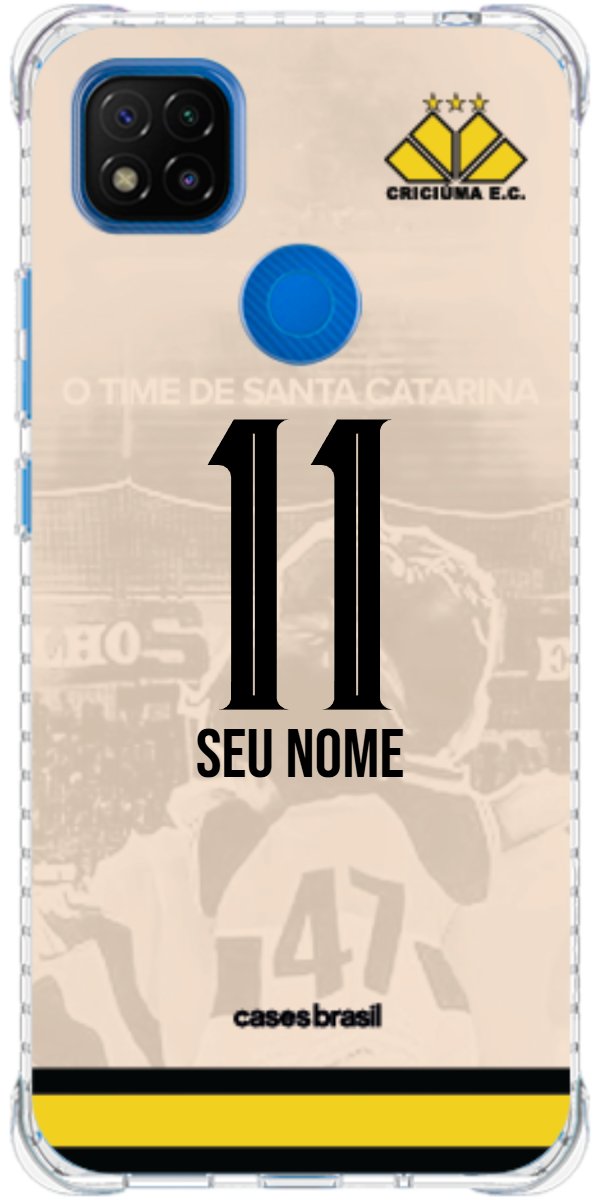 Capinha para celular Criciúma Estampa Oficial 13