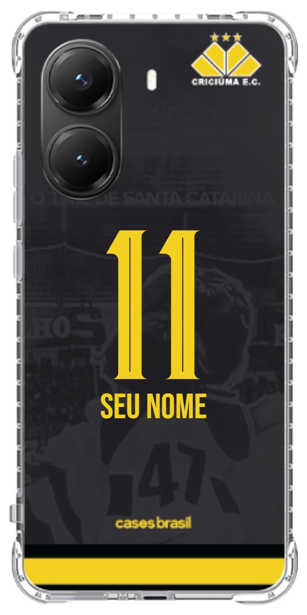 Capinha para celular Criciúma Estampa Oficial 14