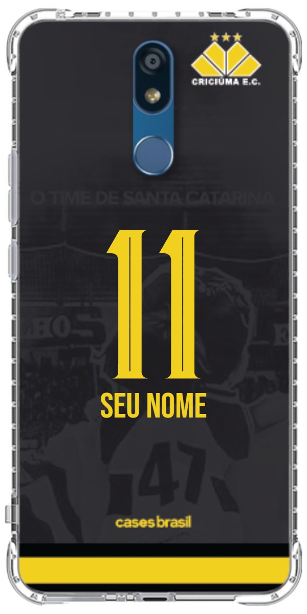 Capinha para celular Criciúma Estampa Oficial 14