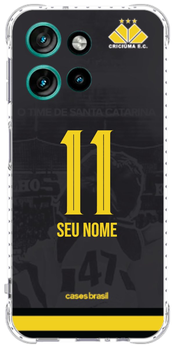 Capinha para celular Criciúma Estampa Oficial 14