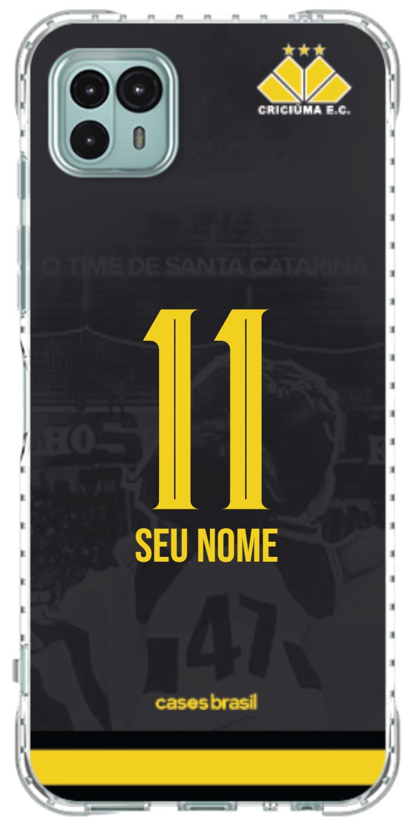Capinha para celular Criciúma Estampa Oficial 14